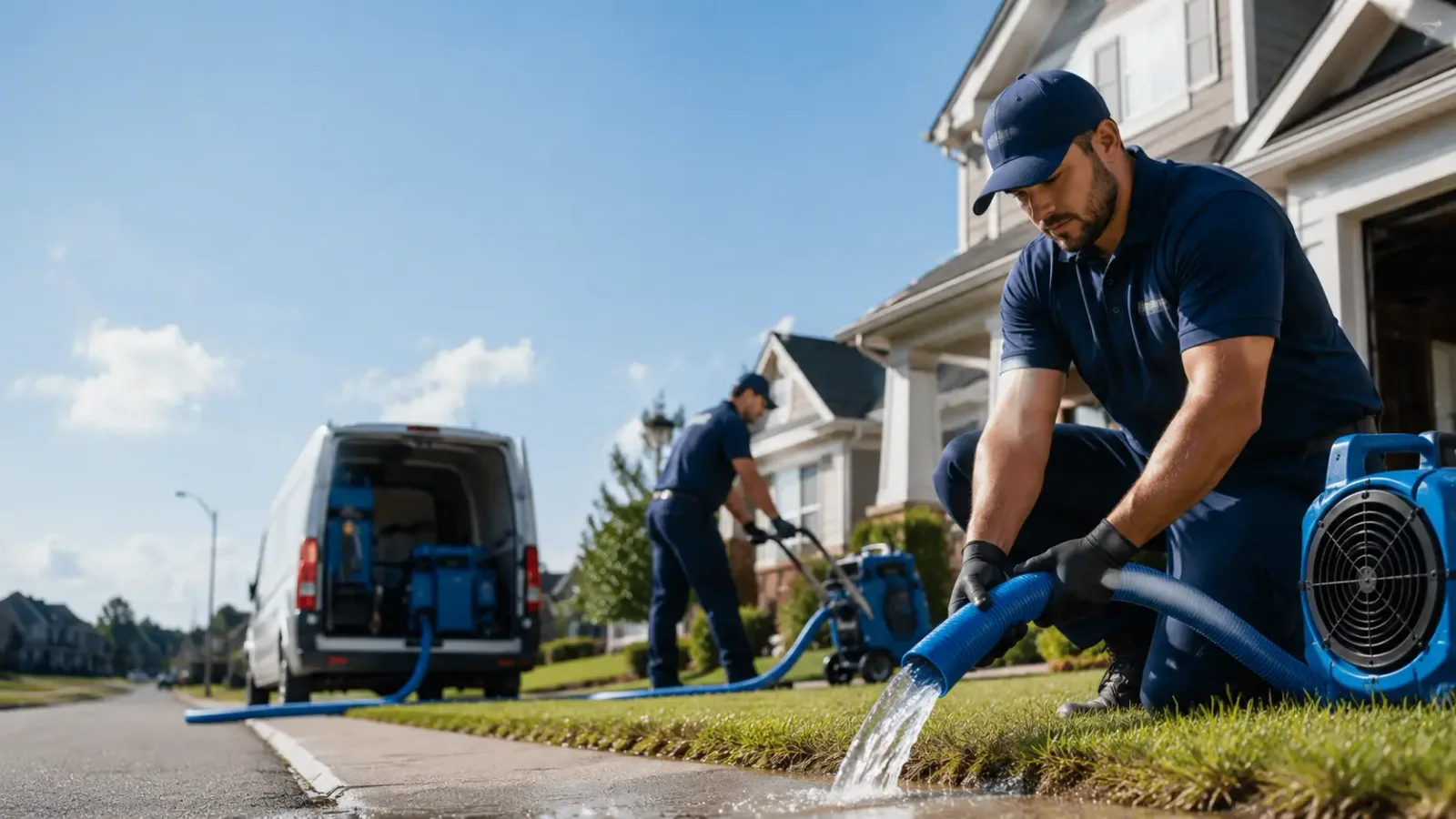 Flood Damage Restoration in Leslie, MI
